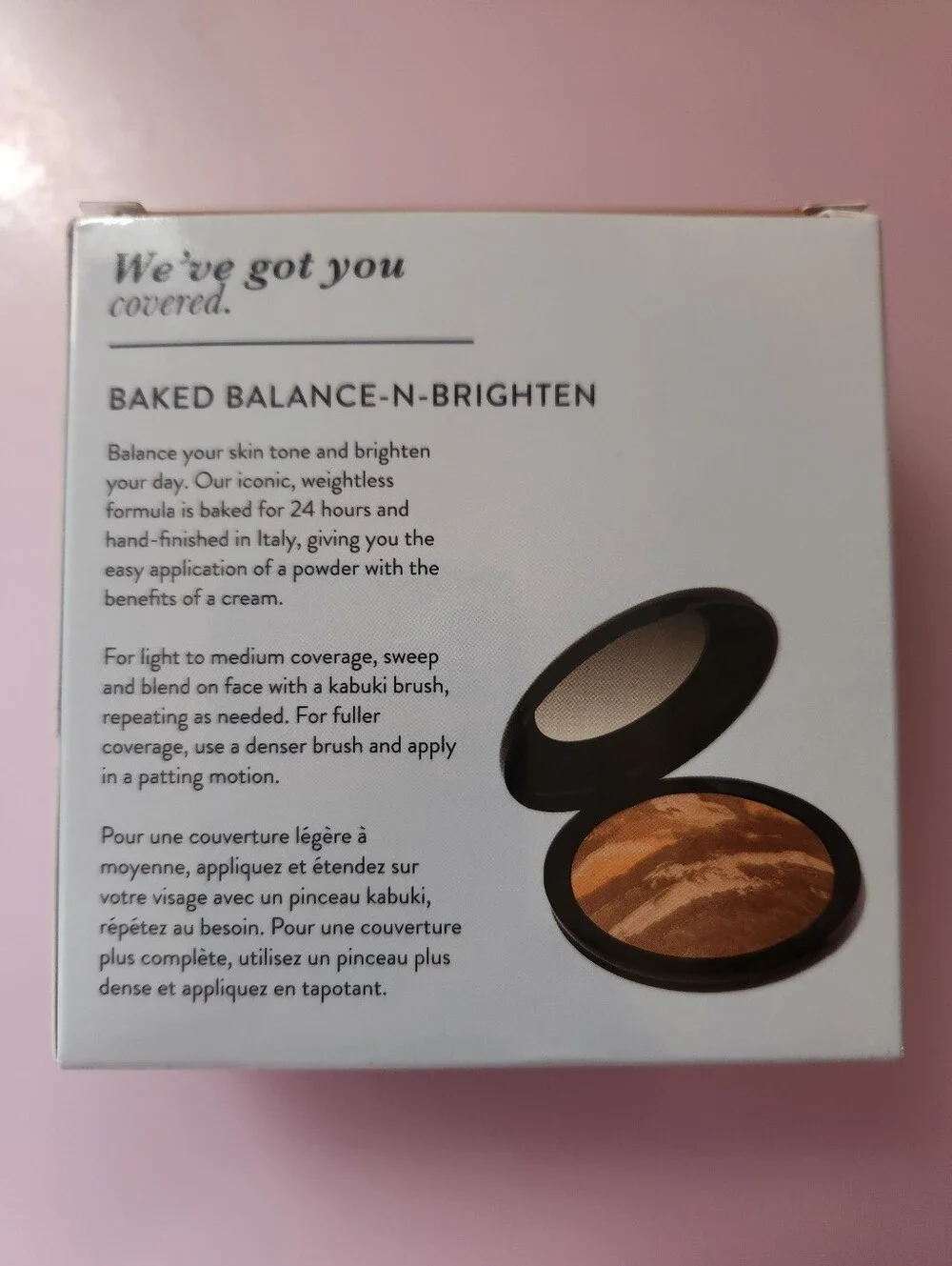 Laura Geller Super-Size Balance N Brighten Foundation - TAN - JUMBO 0.71-oz -NWT